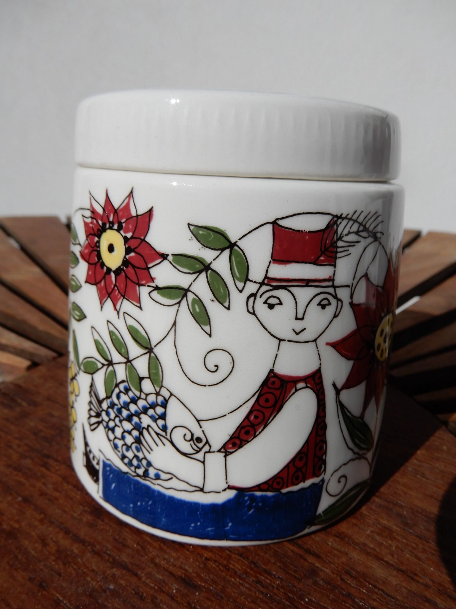 £36.00 ::  Figgjo Flint Jampot